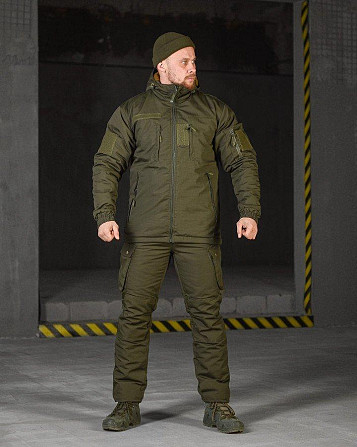 Зимовий тактичний костюм NORTHERN олива ВТ3756 Київ - фото 1