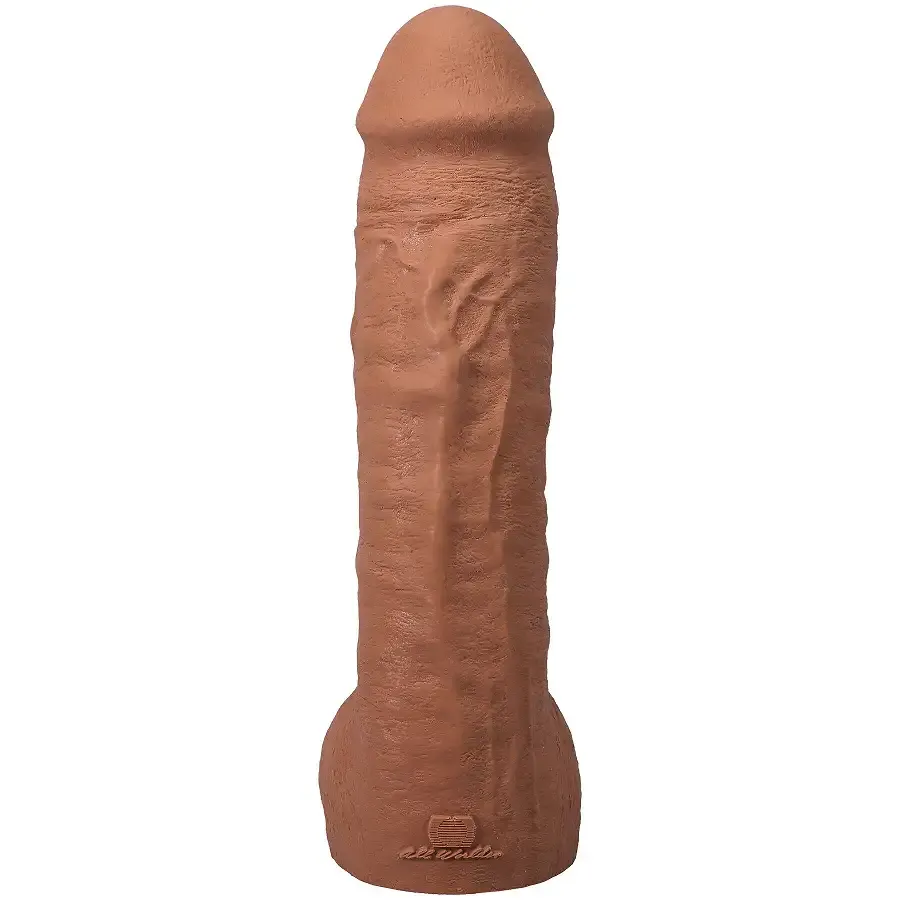 Фалоімітатор Doc Johnson The Realistic Cock ULTRASKYN - 12 Inch Hung with Balls Caramel Львів - фото 3