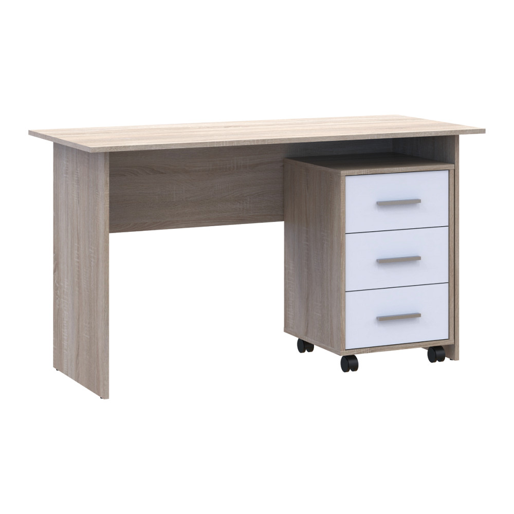 Офісний стіл Doros Т3 120х60х78 см Дуб cонома/Білий (DRS-011314) Львів - фото 2