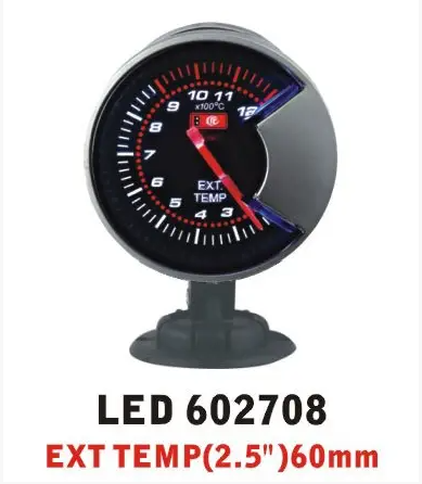 Вказівник температури вихлопних газів Led 602708 d60 Винница - изображение 1