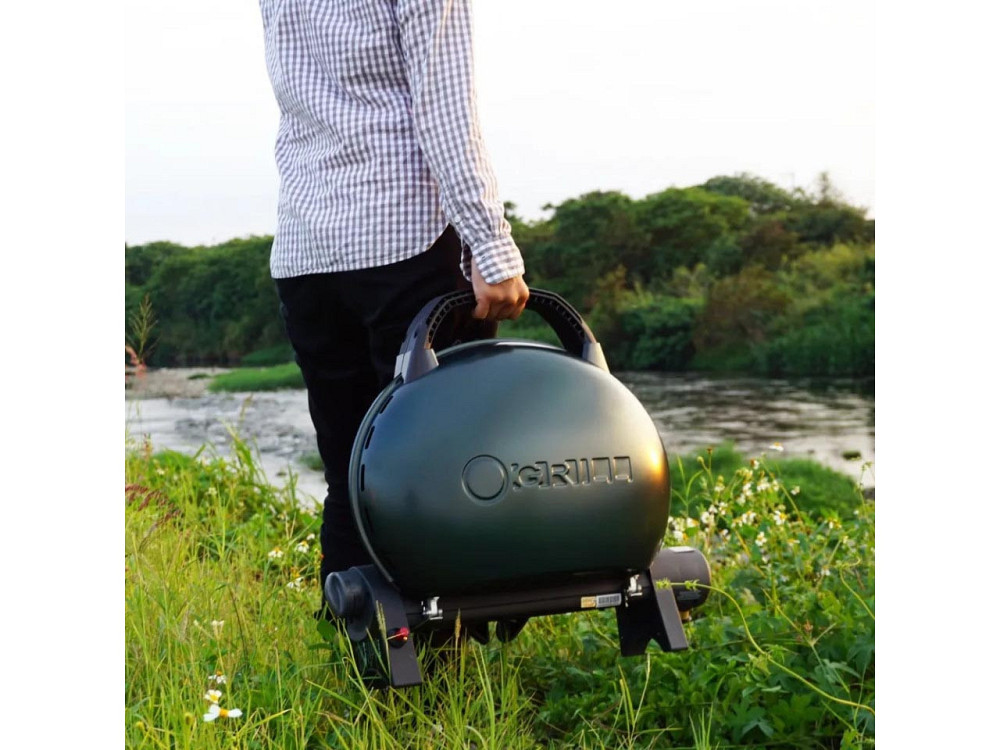 Портативний переносний газовий гриль O-GRILL 500, зелений Код: 013341 Рівне - фото 10