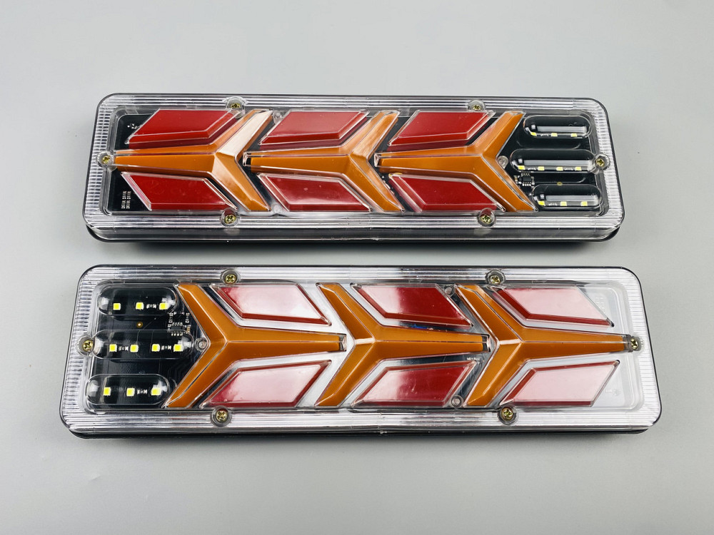 Багатофункціональний задній ліхтар для вантажівки світлодіодний ходовий ліхтар з динамічним індикатором Мукачево - фото 8