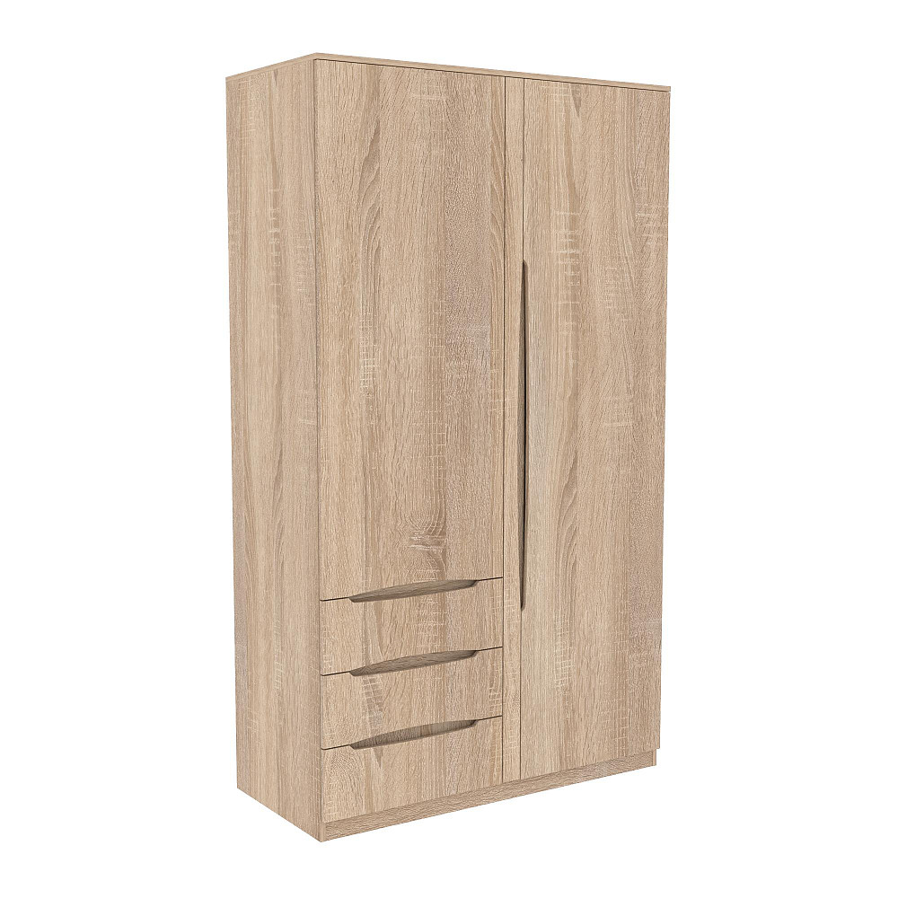 Шкаф Дельта 1, Дуб Сонома, 1200х550х2100 Львов - изображение 1