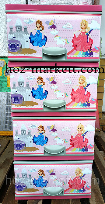 Комод пластиковый 