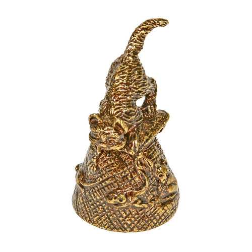 Дзвіночок бронзовий Котик на подушці Київ - фото 1