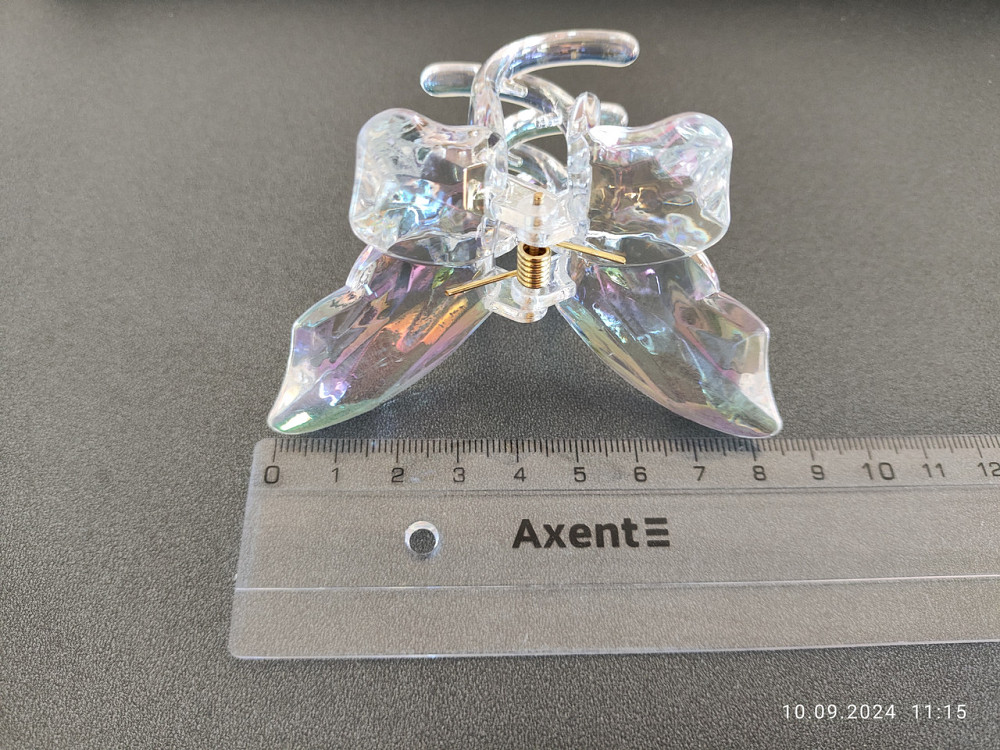 Заколка-крабік метелик Сміла - фото 5