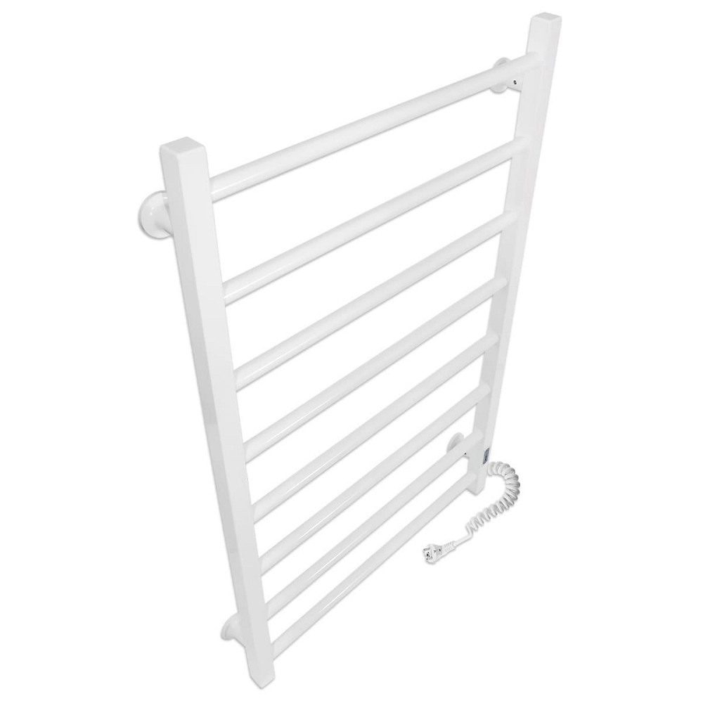 Електрична рушникосушка Laris Зебра Альфа ЧК8 500Х800 Е білий, праве підключення Київ - фото 4