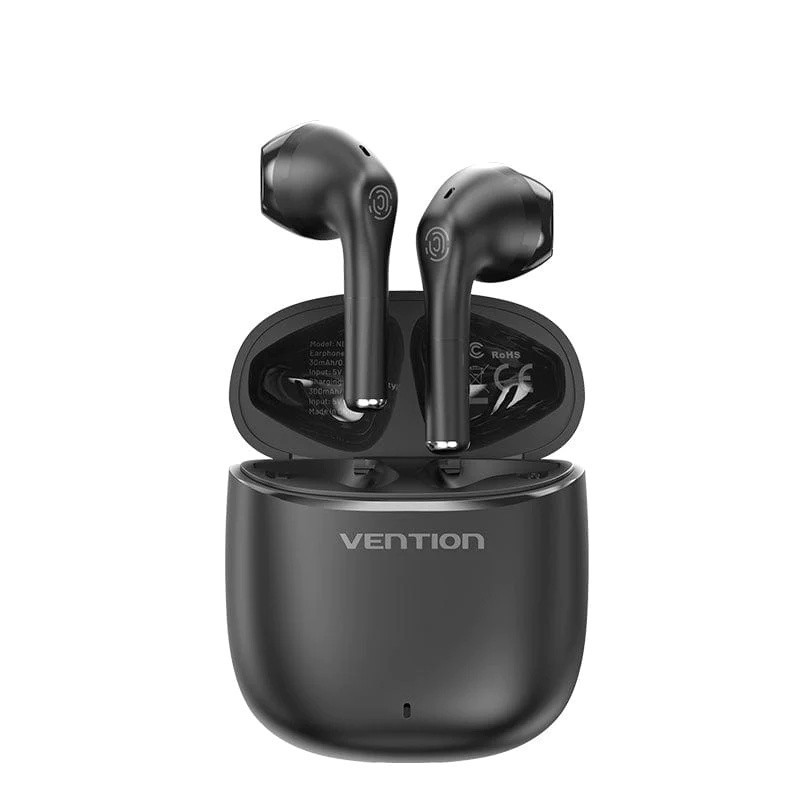 Наушники беспроводные Vention Elf Earbuds E02, цвет черный NBGB0 Одесса - изображение 1