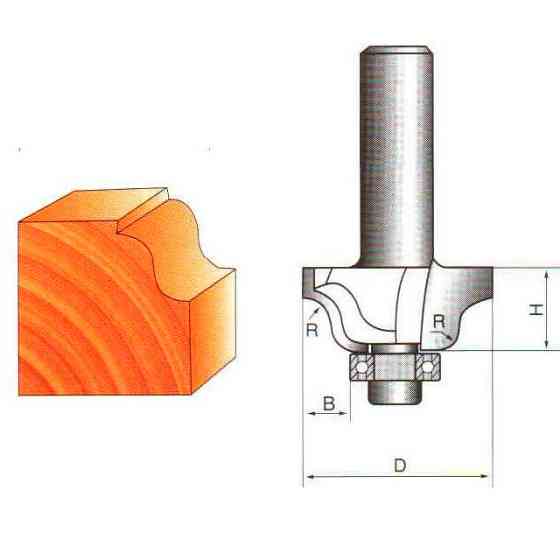 Фреза ГЛОБУС 2004 R6 крайкова калевкова Коломия