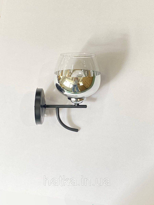 Бра VALESO B-6978A/1 (Черный+Хром) Киев - изображение 1