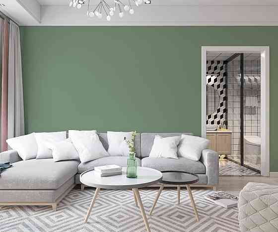 Краска Интерьерная Латексная матовая моющаяся износостойкая эмаль без запаха для стен и потолков Skyline Шалфей 3 л Харьков