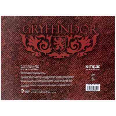 Тетрадь Kite для нот Harry Potter А5, 20 листов (HP25-405) Винница