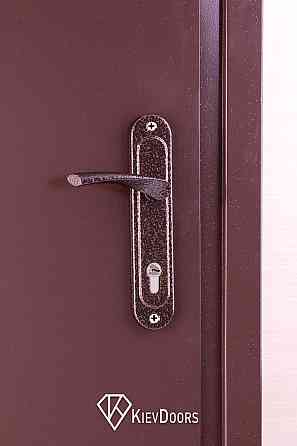 Двери Техничка Однолистовая, РАЛ 8017 снаружи лист металла 1,2 мм, коробка профиль 60*40 мм Киев