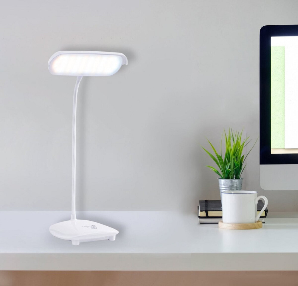 VALESO Настільна лампа 1946 VALESO, акумуляторна з гнучкою "гусячою шиєю" Київ - фото 1