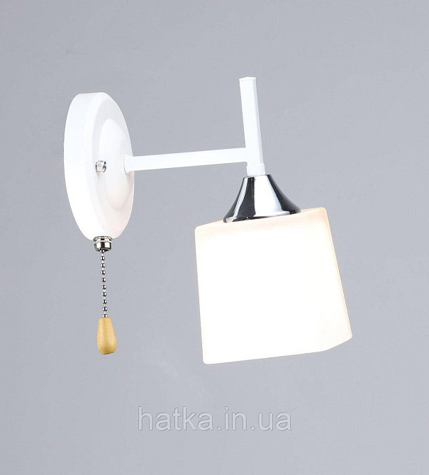 Бра настінне Sirius B N6646/1W WT+CR Київ - фото 1