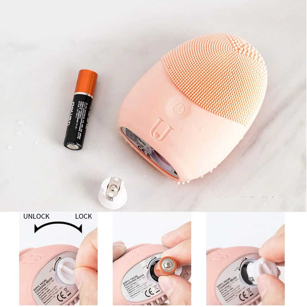 Масажер щітка для чищення особи Xiaomi JORDAN & JUDY Face Cleaning NV0001 (Блакитний) Миколаїв - фото 9