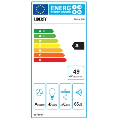 Вытяжка кухонная Liberty Emily 60 B Винница - изображение 3