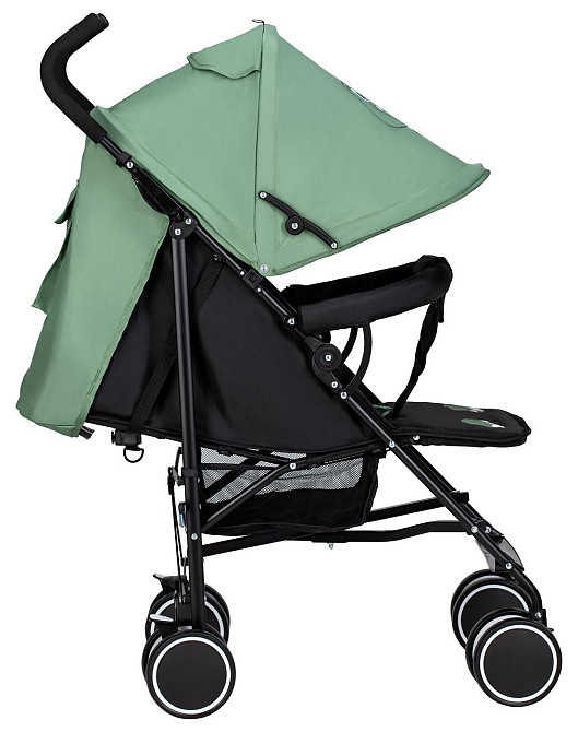 Коляска для дитини прогулянкова FreeON Simple, black - dark green Київ - фото 3