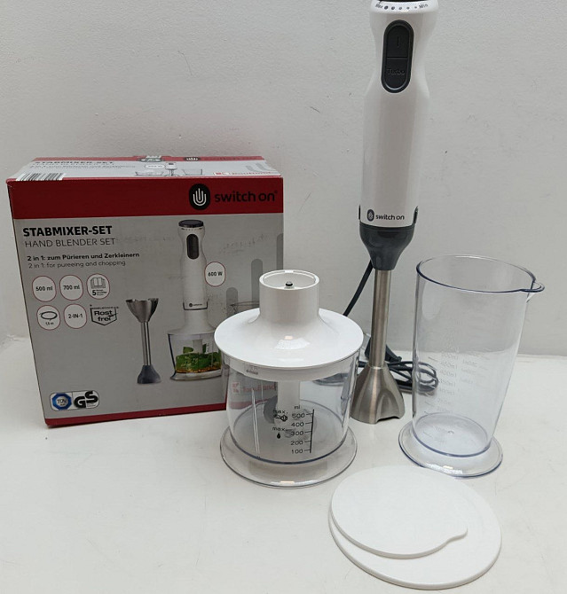 Блендер Switch On SOSMS 600 G1 (600 Вт) — Набір 2 в 1 Луцьк - фото 1