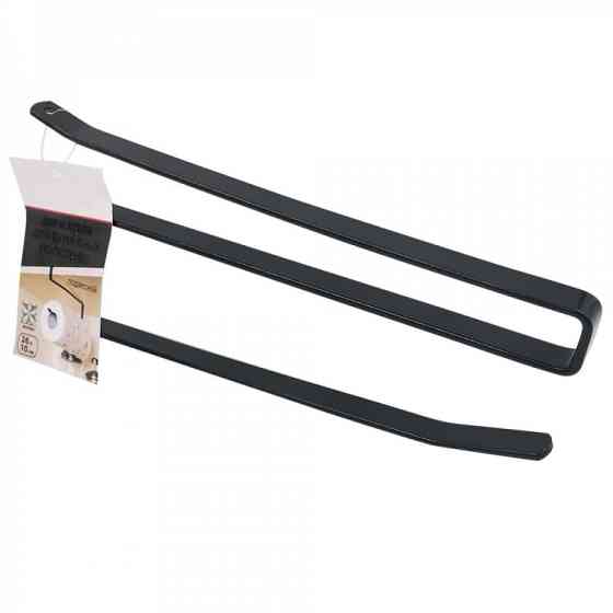 Держатель для бумажных полотенец, пищевой пленки черный Винница