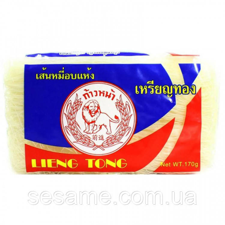 Вермишель рисовая Golden Lion тонкая 170г Харьков - изображение 1