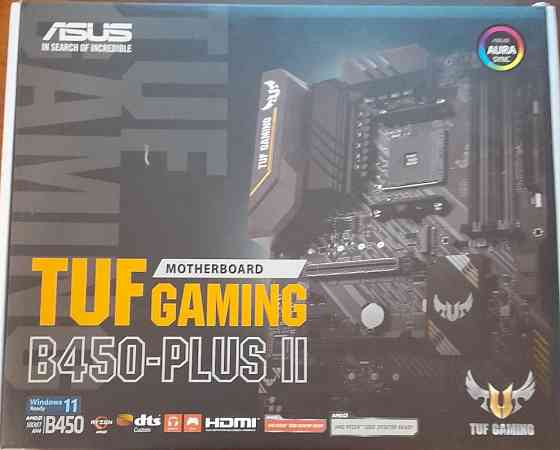 Материнская плата Asus TufGaming B450-plus II. Київ