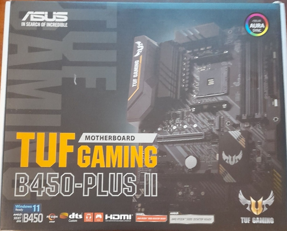 Материнская плата Asus TufGaming B450-plus II. Київ - фото 3