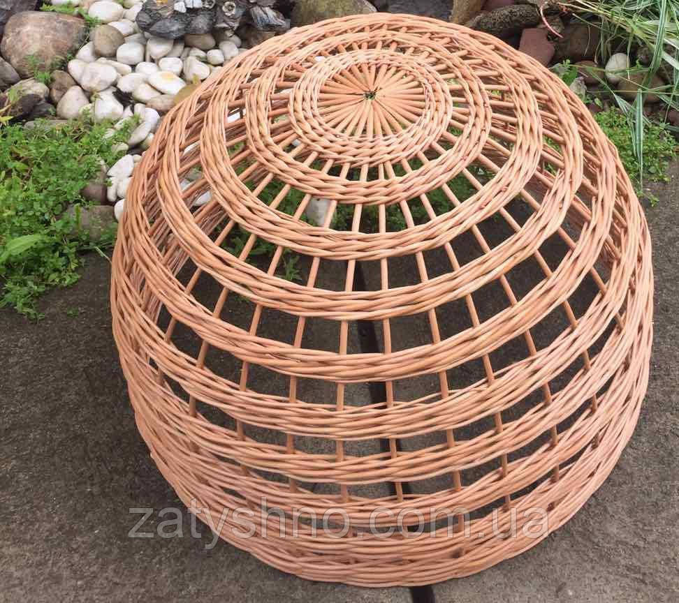 Плетеная люстра с лозы | люстры плетеная на заказ  | люстра плетеная в кафе Киев - изображение 2