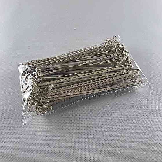 Бамбуковые деревянные шпажки с узелком 18см,100 шт (1 пачка) Харьков