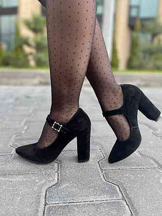 Туфлі жіночі SEE SEVEN чорні натуральна замша каблук 10 см (283/9535) 35р.36р.37р.38р. Коломыя