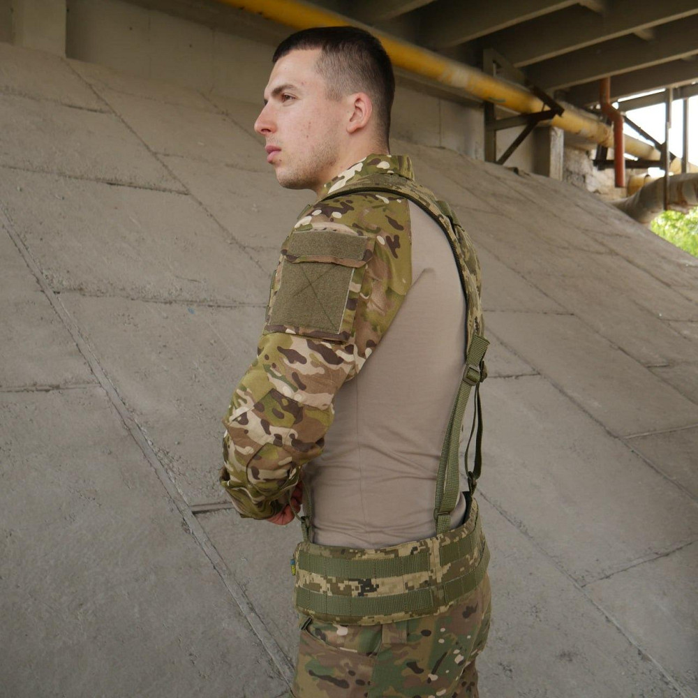 РПС пиксель с лентами молле разгрузочный пояс рпс материал Cordura военный пояс разгрузка для ВСУ     WAR Львов - изображение 8