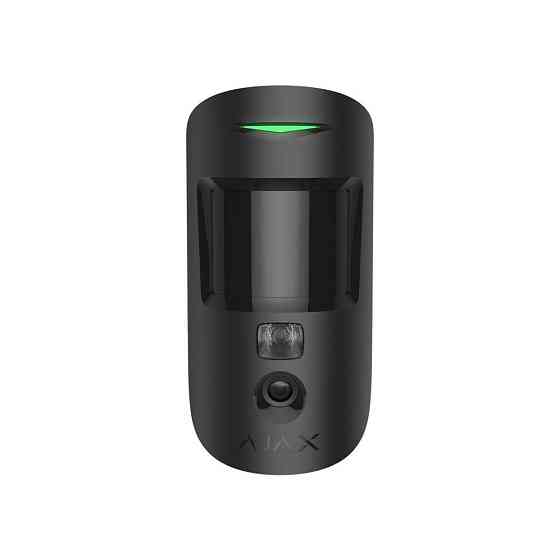Датчик руху з камерою Ajax MotionCam (with HDR) Black Київ