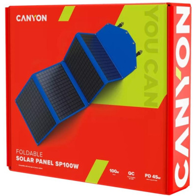 Портативна сонячна панель Canyon CND-SP100W Вінниця - фото 7