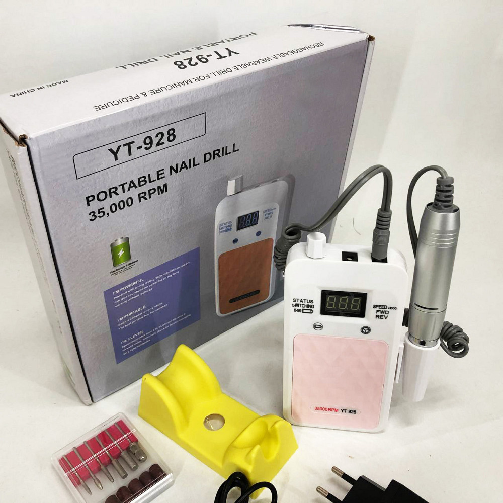 Фреза машинка для нігтів, Електричний фрезер для нігтів з підсвічуванням Хороший фрезер манікюру RH-69 Івано-Франківськ - фото 6