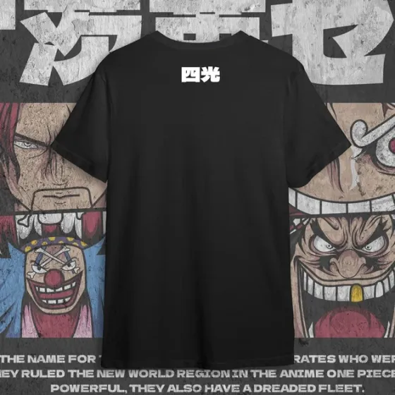 Футболка мужская с принтом Ван Пис Yonko Размер 48 Anime0278 Днепр