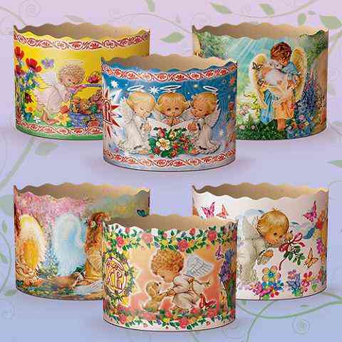 Форми для Пасок 300 гр d110 h85 Асорті 50 шт/пач. Харків