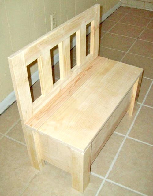 Детская скамейка 