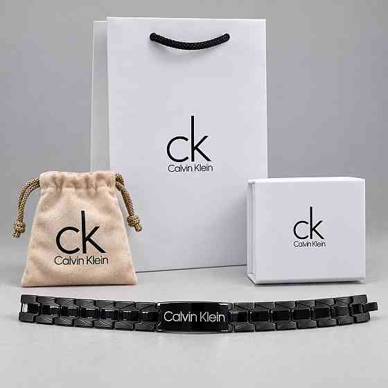 Мужской фирменный браслет Calvin Klein из нержавеющей стали (30114) Киев