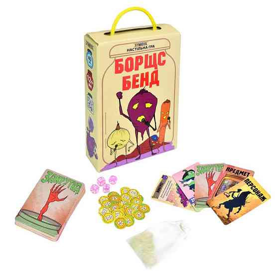 Карткова гра "Борщс Бенд" 30474 гральні картки 108 штук Вінниця