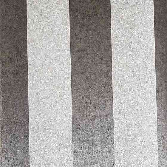 Шпалери флізелінові еко Rasch Kerala 0.53х10 м широкі смуги бежеві і сірий металік ефект потертості Київ