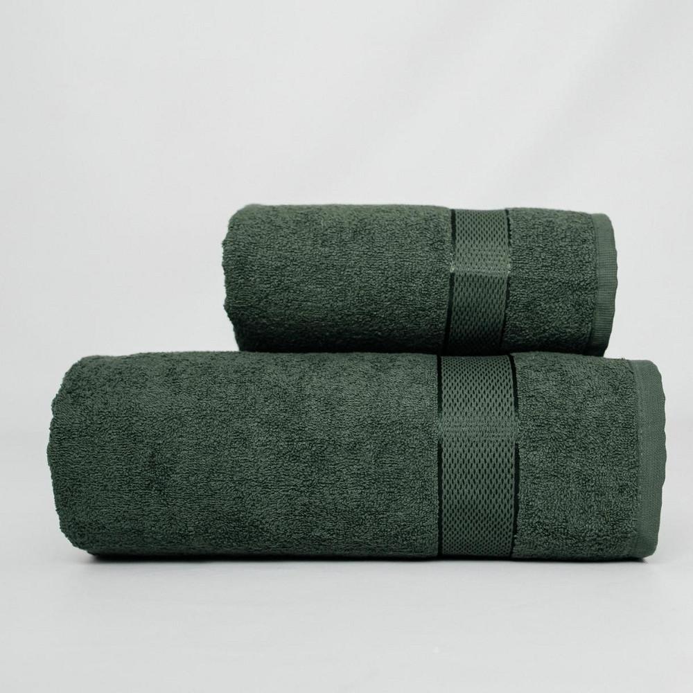 Набір Махрових рушників , Махра,Зелений, 50/90 та 70/140, Київ - фото 2