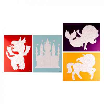 Набор для творчества 1 вересня Сказка Аппликация стикерами (954572) Винница