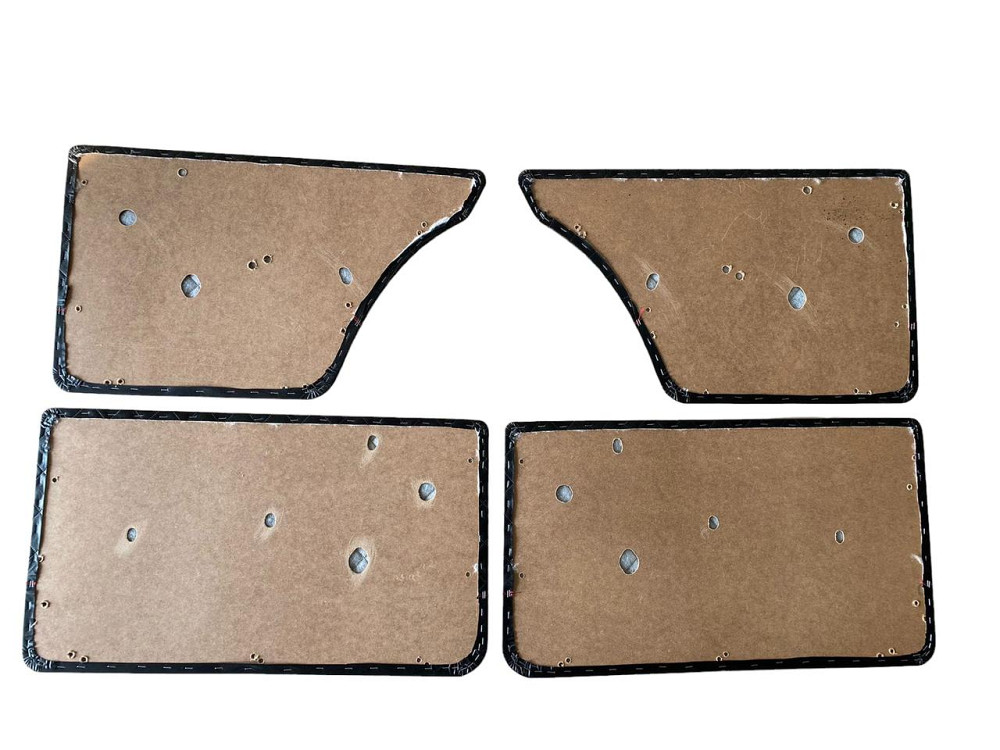 Обивка 2106 ромбик красная нить (к-кт 4 шт) двери Мукачево - изображение 2