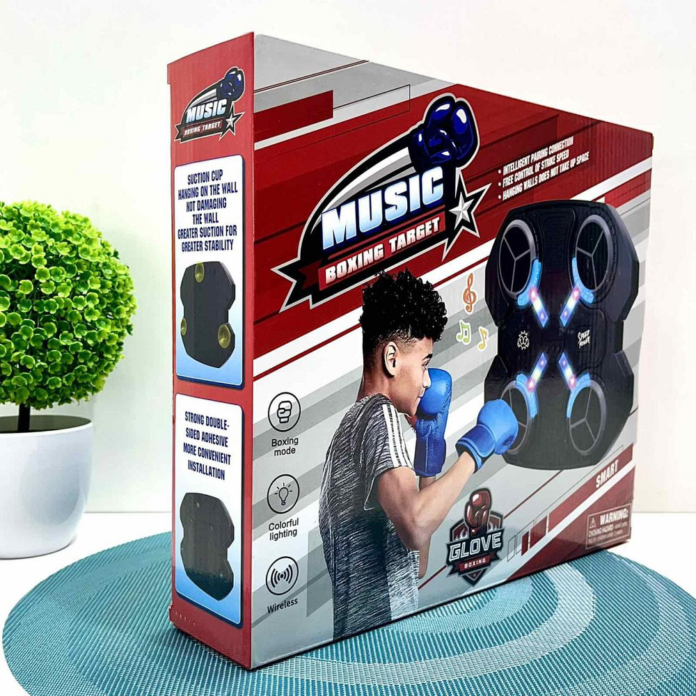 Бокс електронний usb + акумулятор 2 рукавички звук світло Чорний (2021-7B) Чернігів - фото 7