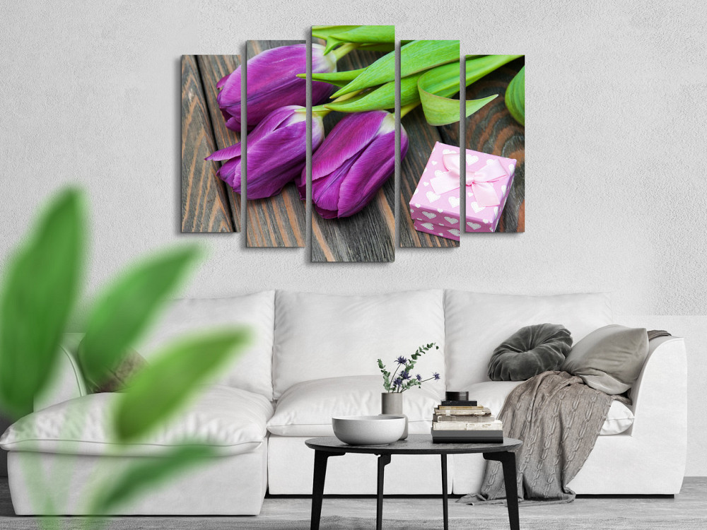 Модульна картина Тюльпани Art-305_5 ( 80х118см ) Київ - фото 2