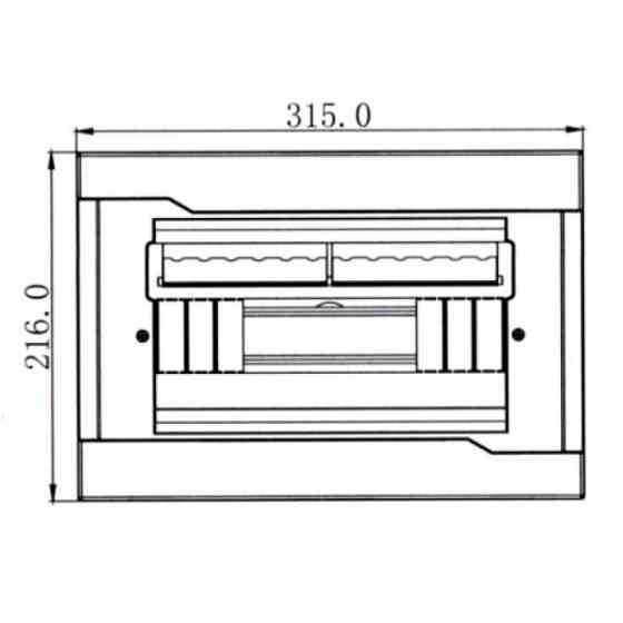 Бокс під автомати зовнішньої установки - 12 Модульний Lezard Харків