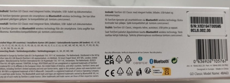 GPS навигатор TomTom Go Classic 6” с функцией Wi-Fi. Харьков - изображение 1