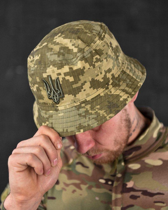 Панама чоловіча тактична маскувальна піксель герб ВТ6680 Одеса - фото 1