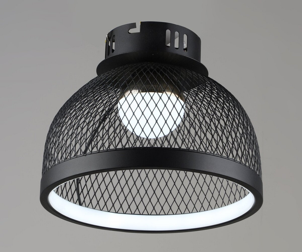 Люстра світлодіодна в стилі лофт VALESO B YH1349/34W BK+GD Коломия - фото 1