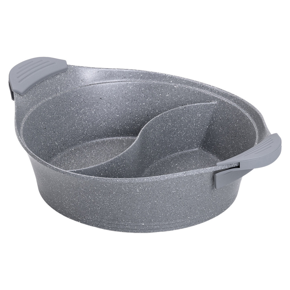 MGC Алюмінієва каструля Ø 30 см Мармур з антипригарним покриттям сірий MGC HP-4-413G Киев - изображение 3